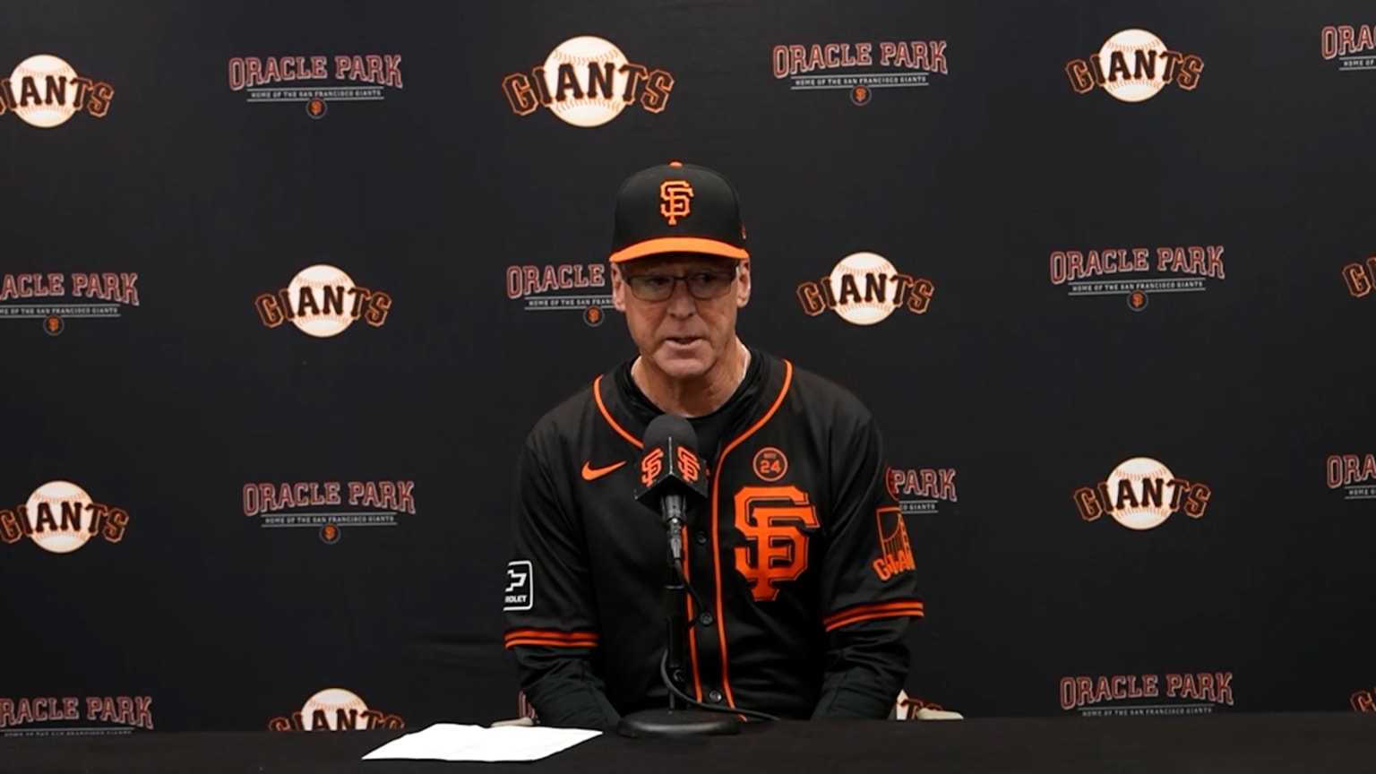 Bob Melvin on the Giants' recent play as of late 09/14/2024 San