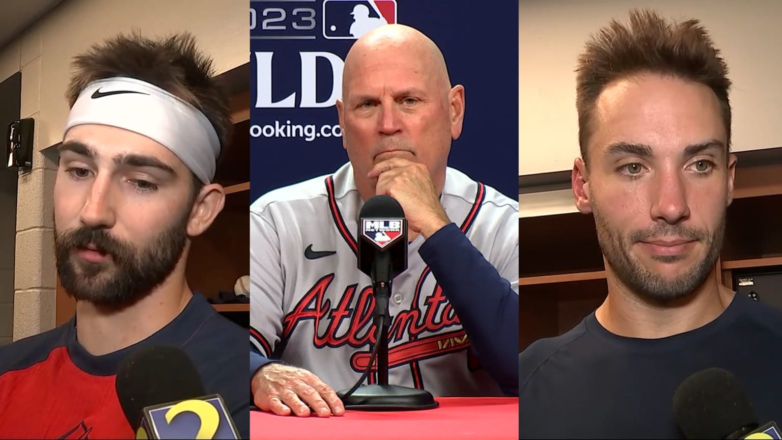 Braves talk on the series loss vs. Phillies | 10/12/2023 | Atlanta Braves