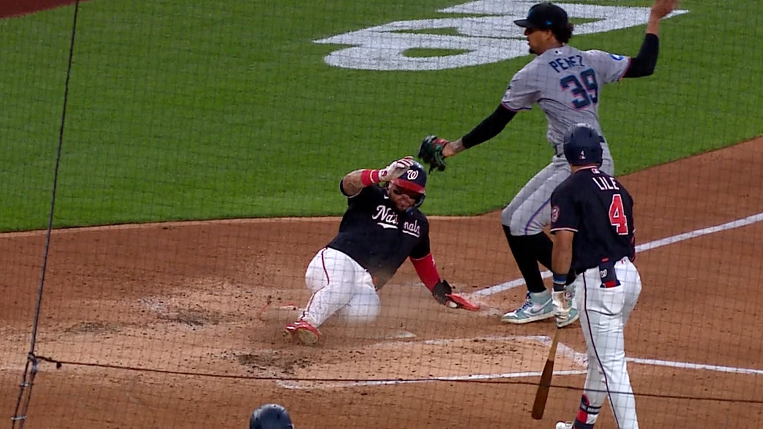 Nationals score two on wild pitch | 08/28/2026 | Washington Nationals