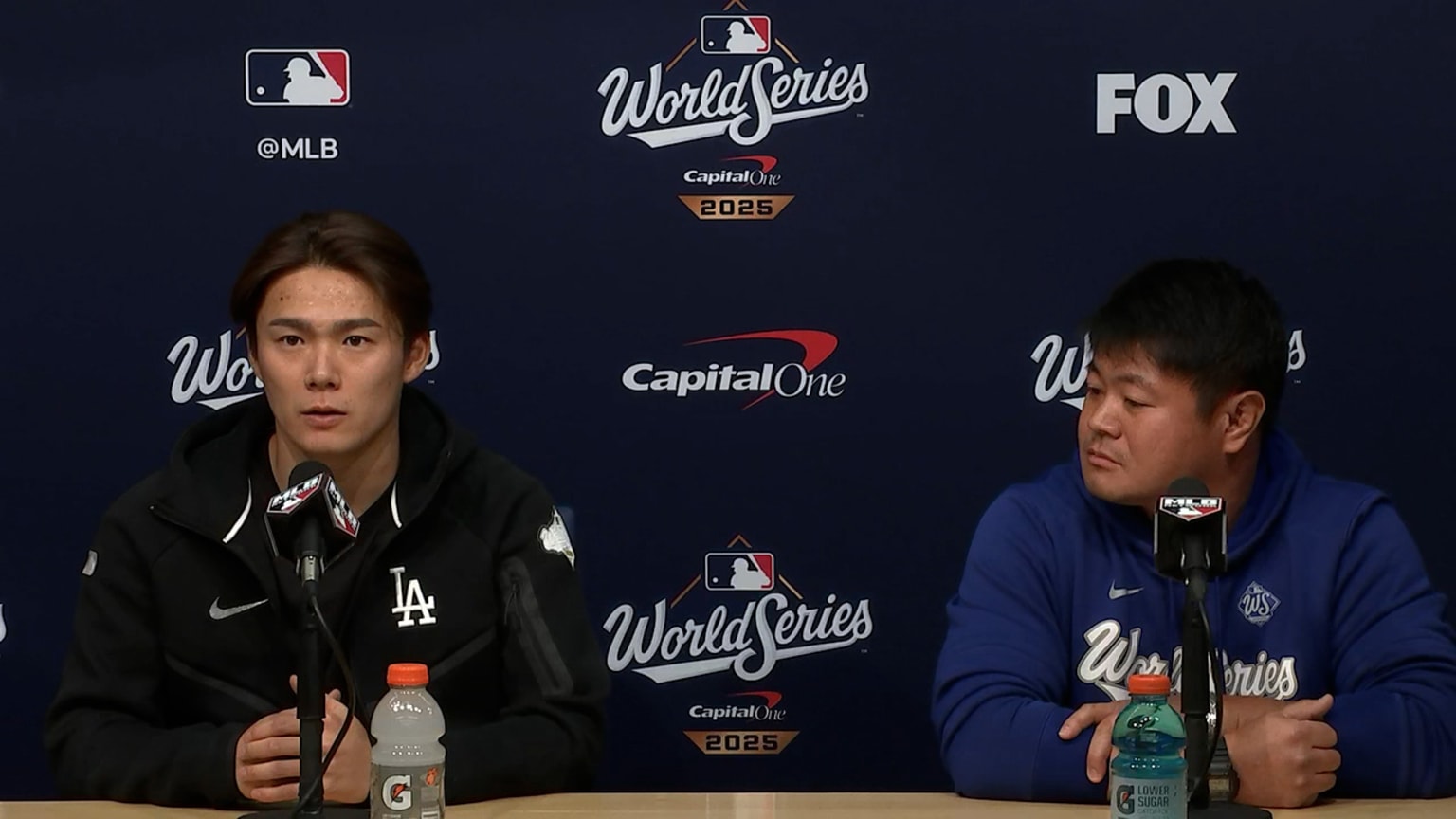 Yoshinobu Yamamoto looks ahead to starting WS Game 6 | 10/30/2025 
