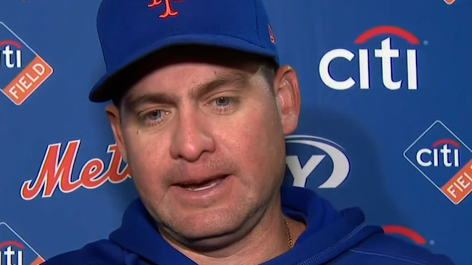 Carlos Mendoza talks Francisco Lindor, 82 win 04/24/2024 New York Mets