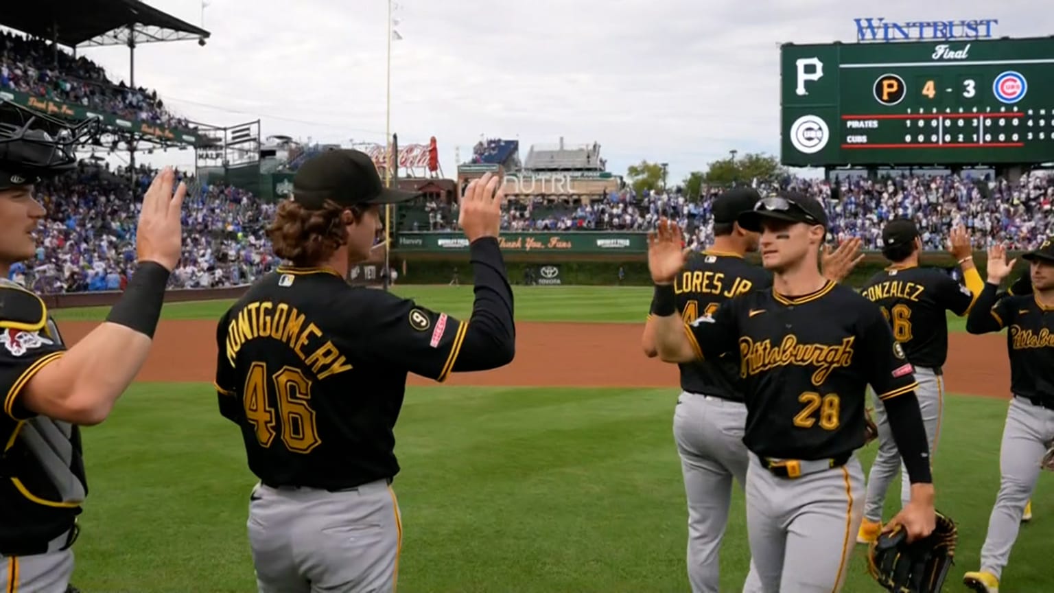 Mason Montgomery seals the Pirates' 4-3 win | 09/13/2026 | Pittsburgh ...