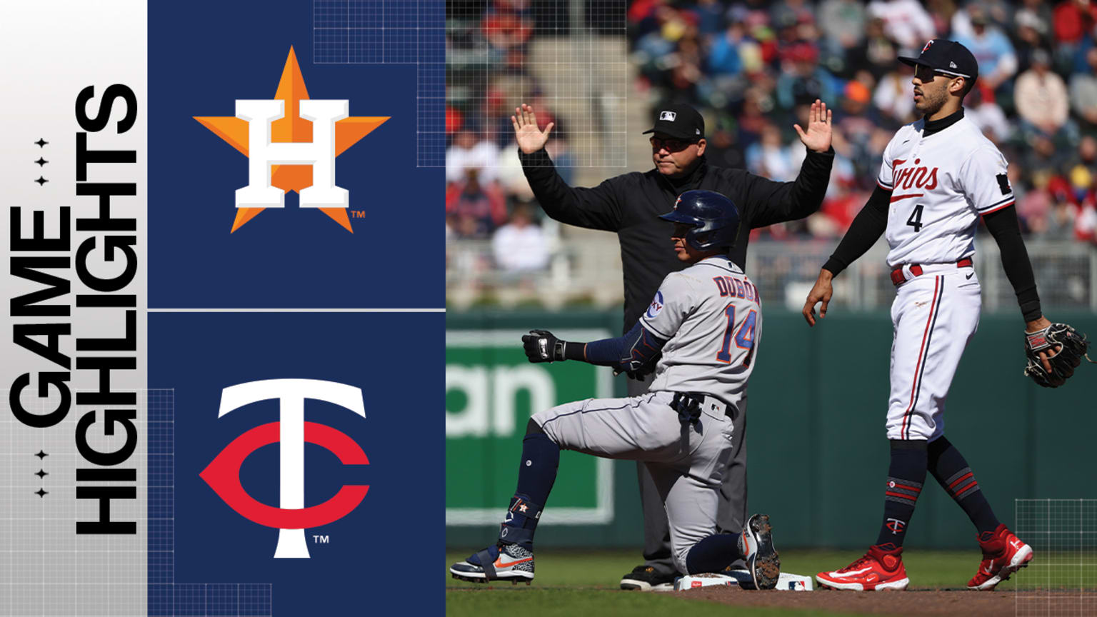 Astros vs. Twins Highlights 04/07/2023 Houston Astros