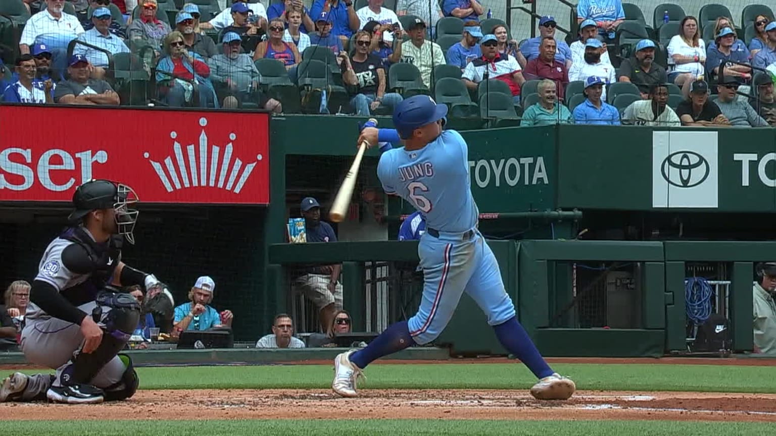 Josh Jung cranks a solo homer to left in the 2nd | 05/21