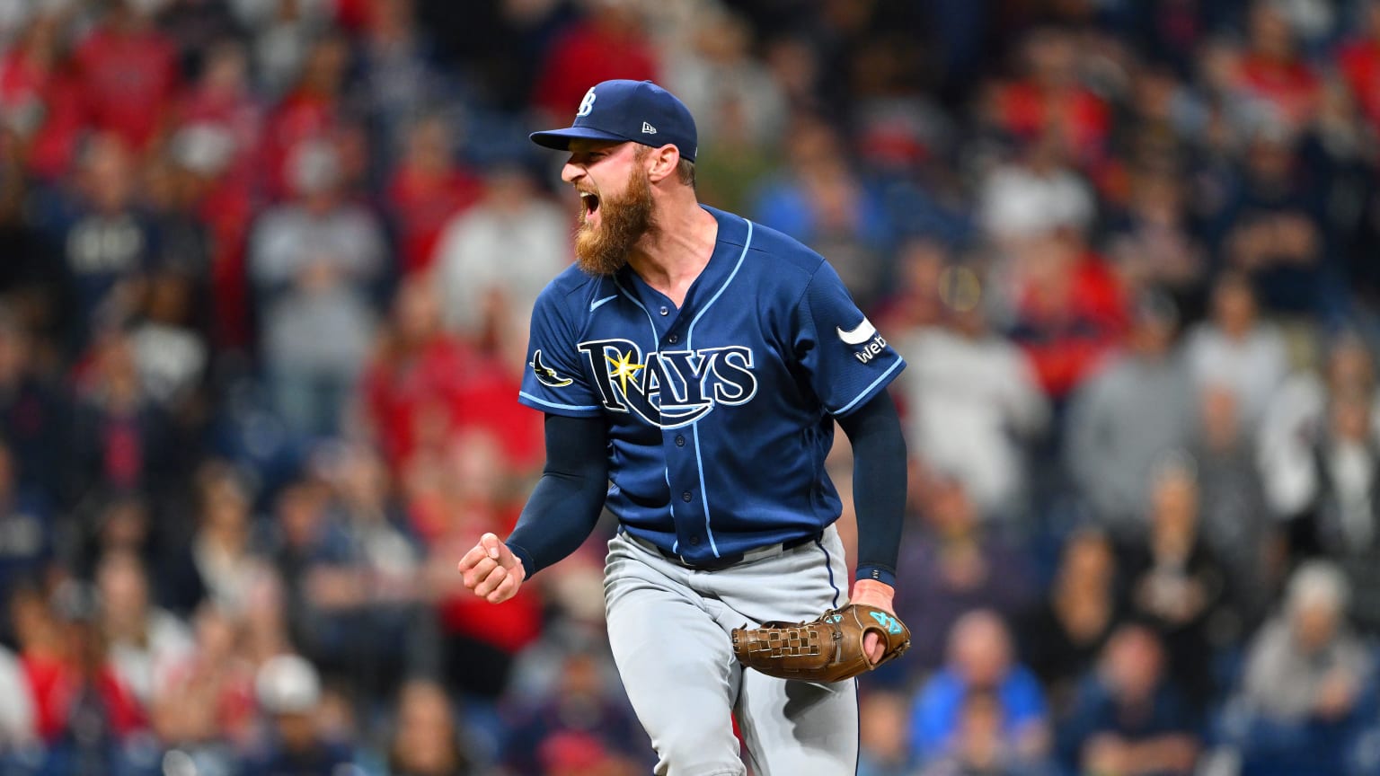 Bryan Baker K's Daniel Schneemann to seal win | 04/27/2026 | Tampa Bay Rays