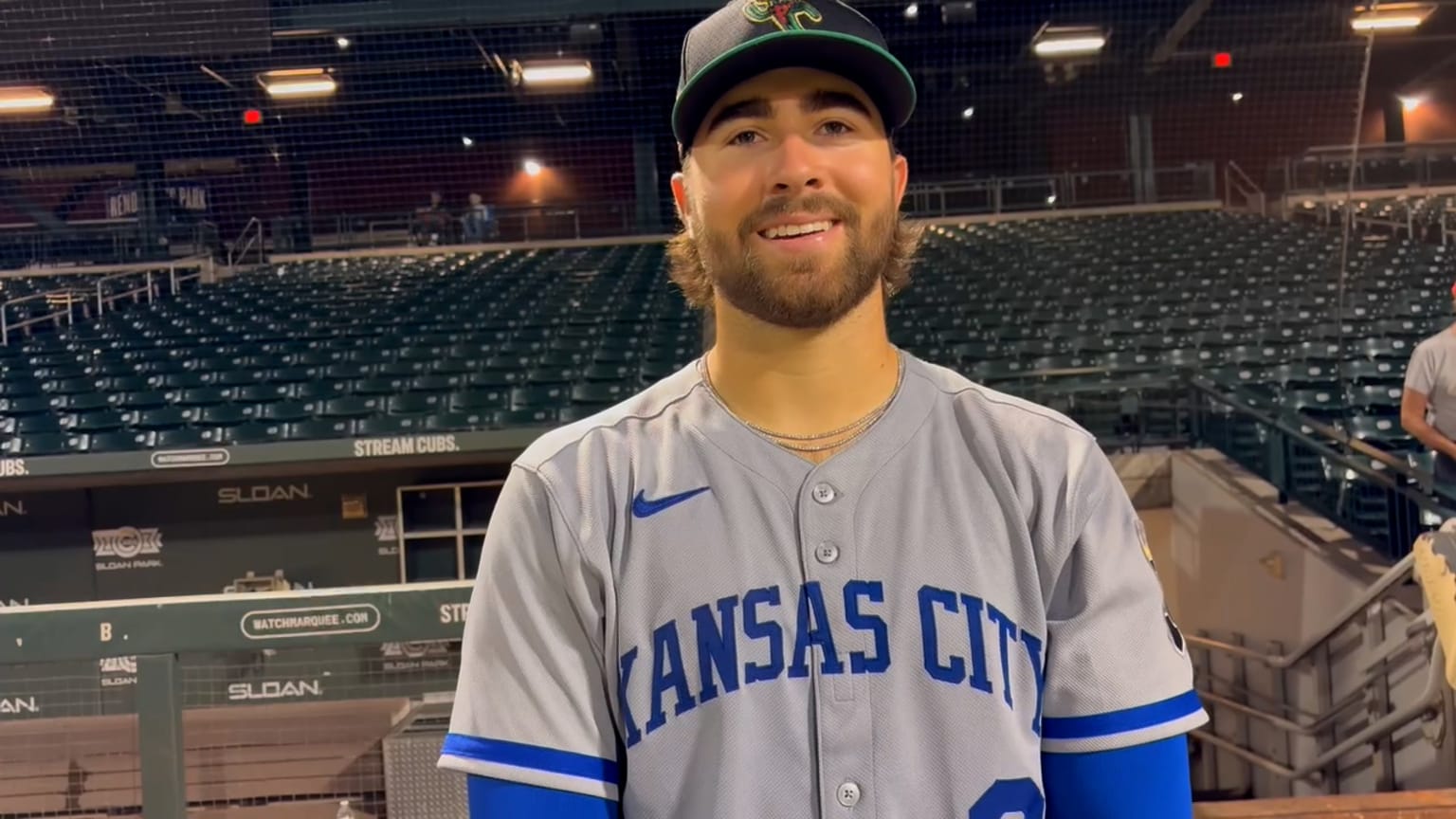 Blake Mitchell on his homer, working hard, more | 10/24/2025 | Kansas ...
