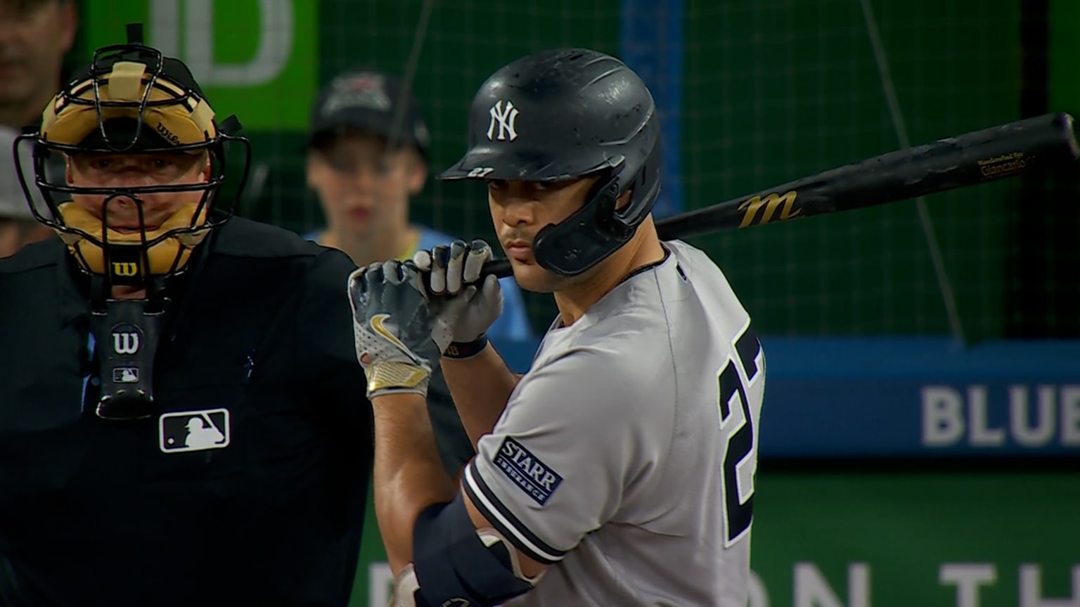 WATCH: Yankees' Giancarlo Stanton launches 1st home run of 2023