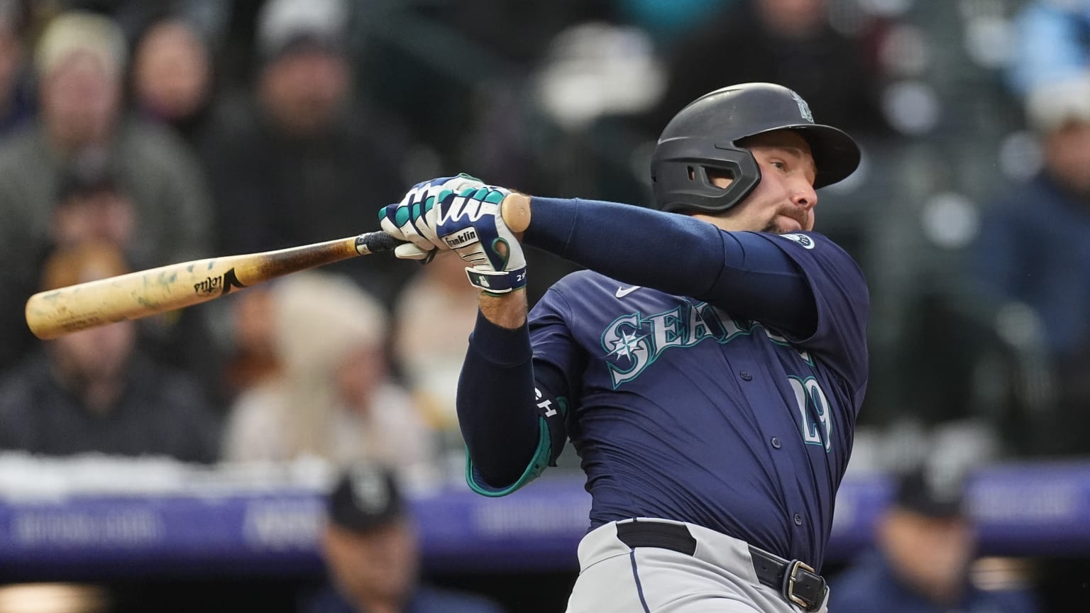Cal Raleigh's RBI single | 04/20/2024 | Seattle Mariners