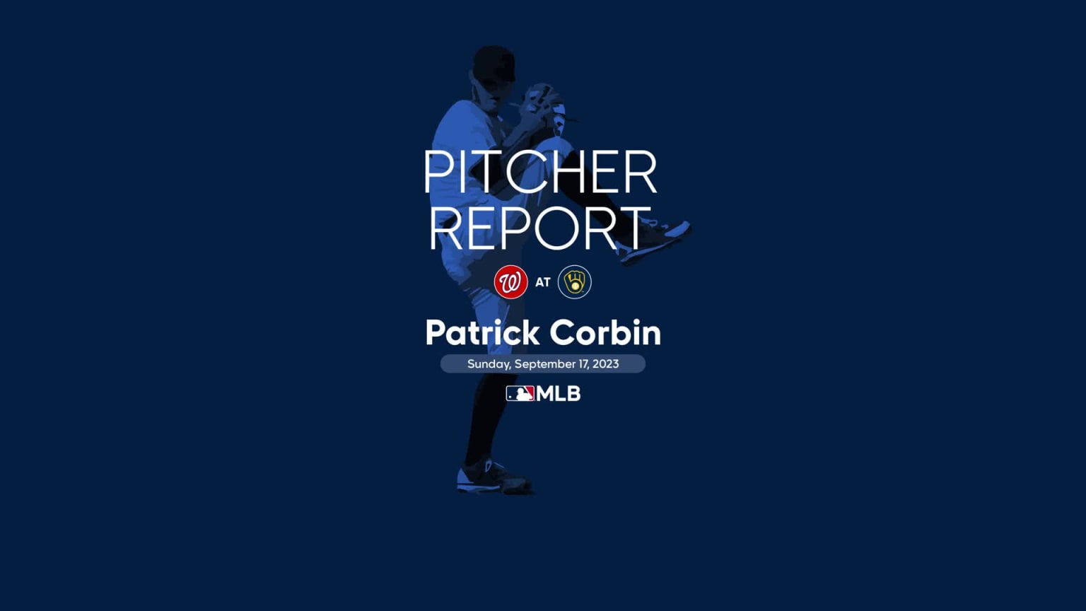 Patrick Corbin's strong outing, 09/17/2023