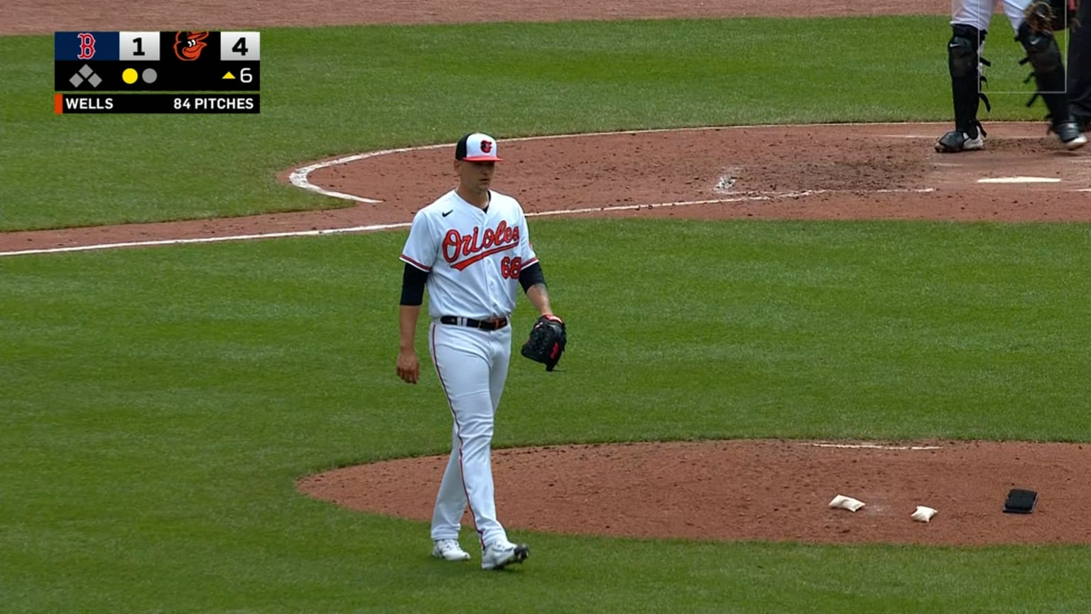 Tyler Wells poncha a siete 26/04/2023 Los Orioles de Baltimore