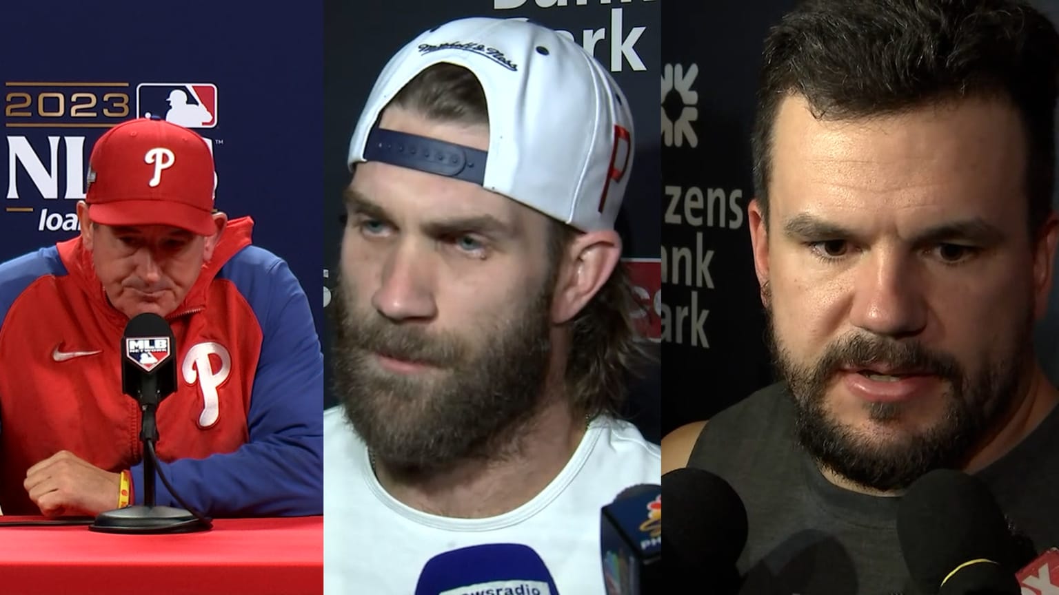 The Phillies discuss their loss in Game 7 of the NLCS | 24/10/2023 ...