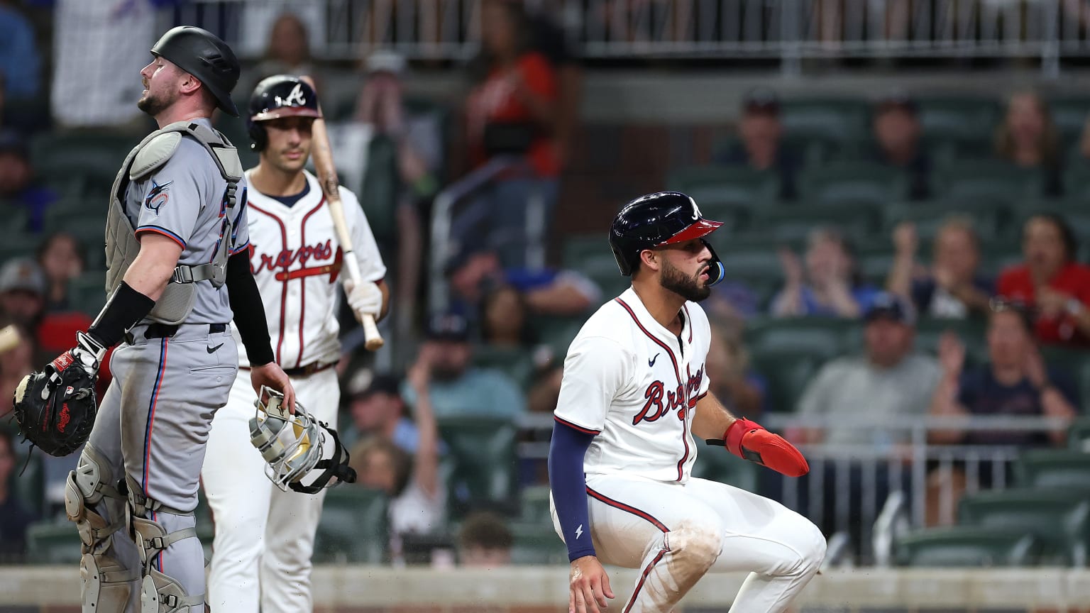 Jonathan Ornelas scores on wild pitch
