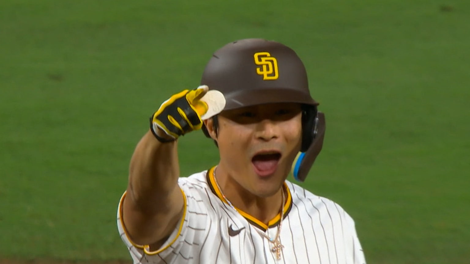 Ha-Seong Kim Postgame Interview, San Diego Padres, San Diego, interview, Ha-Seong Kim joins @heyscan following the game tonight 🎙 San Diego Padres, #PadresLive, By Bally Sports San Diego