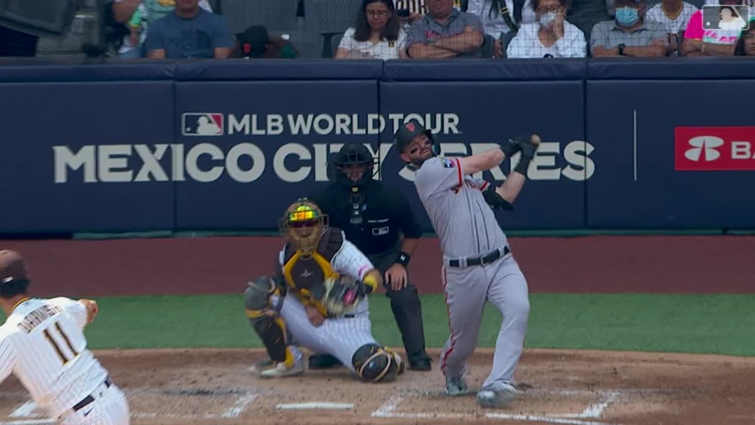 Jonrón solitario de Mitch Haniger