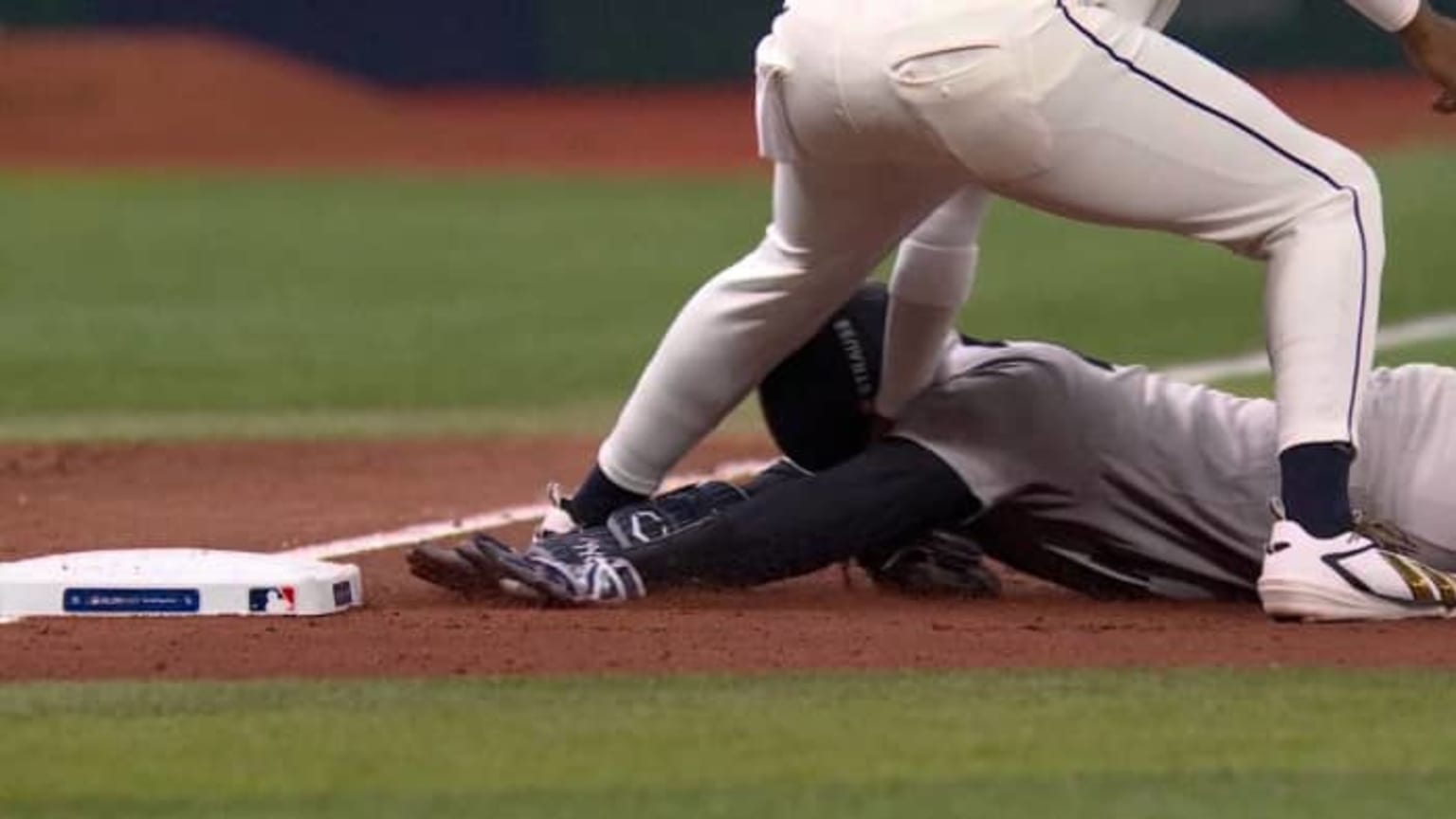 Rays turn the relay to nab Austin Wells at third | 10/03/2026 | MLB.com
