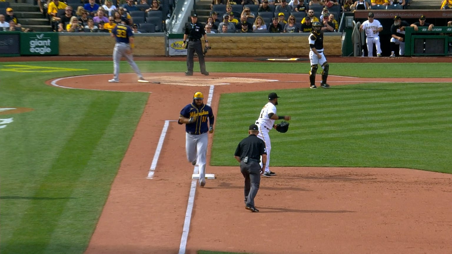 Rowdy Tellez's RBI groundout, 06/08/2023