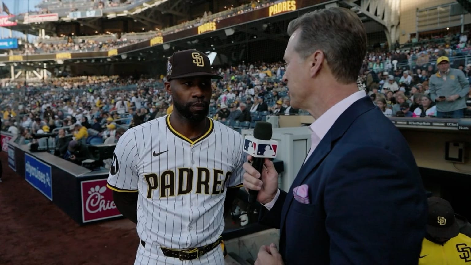 Jason Heyward What Does 42 Mean To You 04 15 2025 San Diego Padres