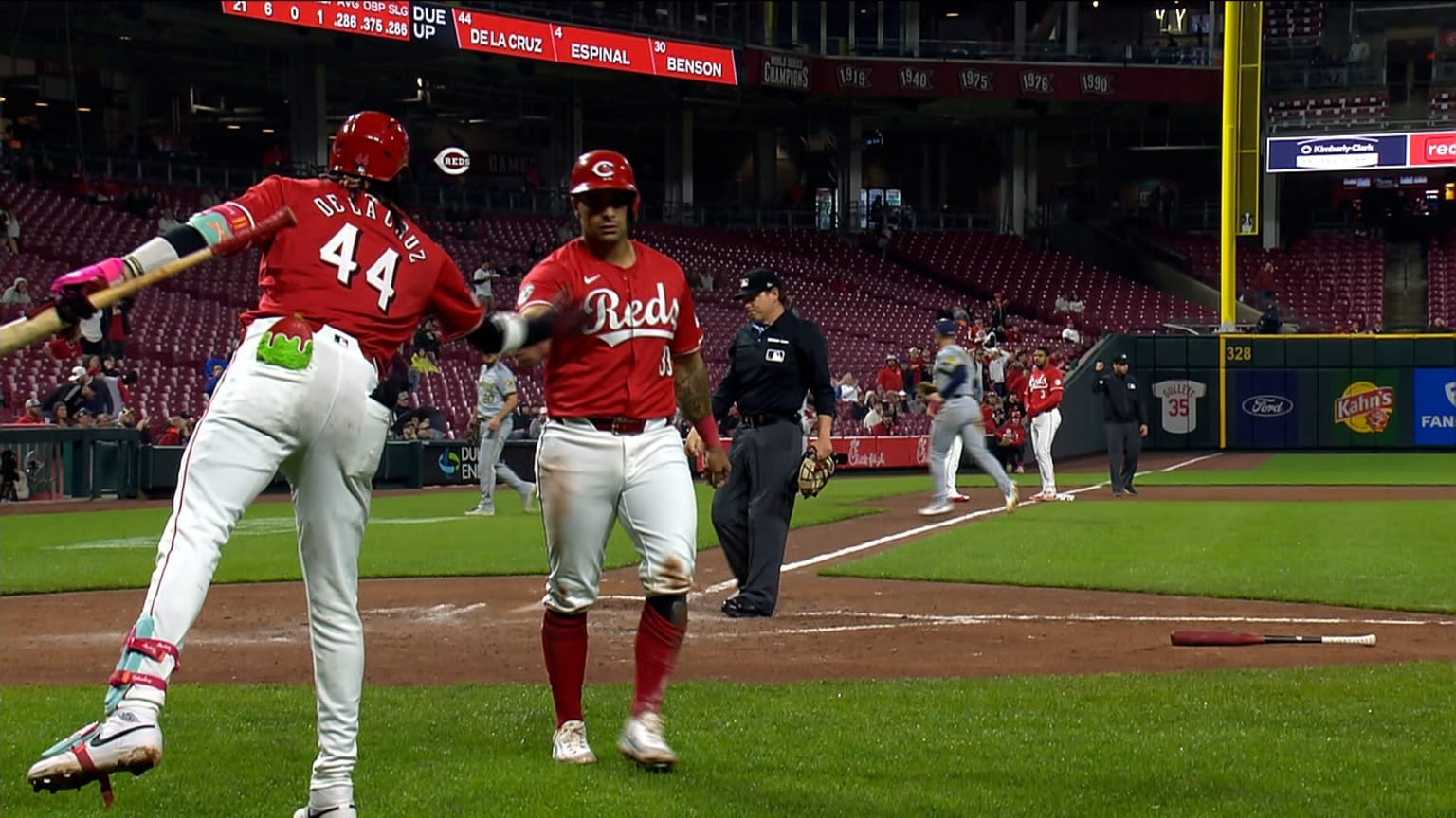 Stuart Fairchild's RBI single | 04/10/2024 | Cincinnati Reds
