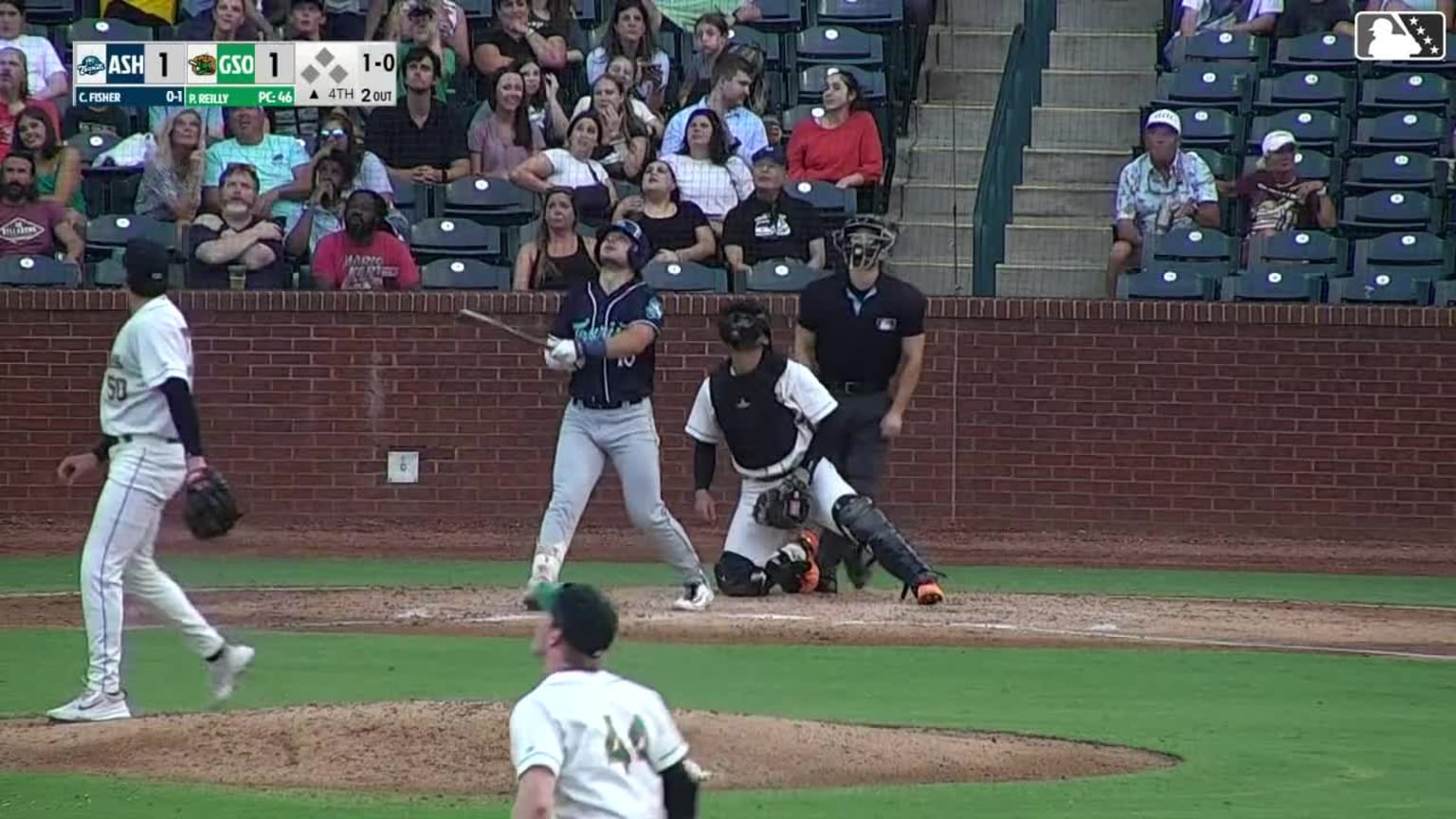 Cam Fisher's solo home run | 07/23/2024 | Houston Astros