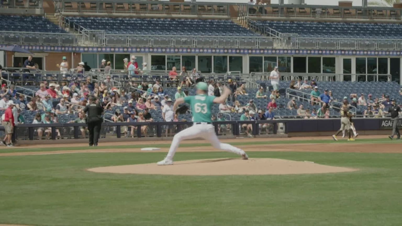 Logan Evans' three strikeouts 03/23/2024 Seattle Mariners