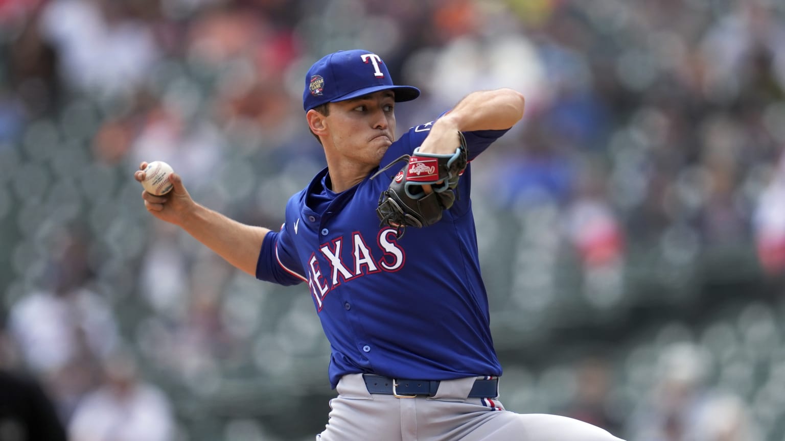 Jack Leiter strikes out three in MLB debut 04/18/2024 Texas Rangers