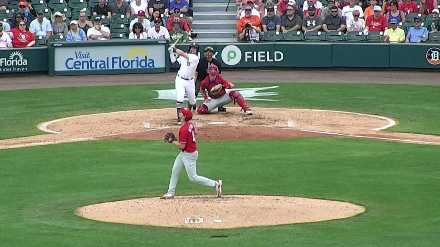 Jace Jung connects for his second homer of the day | 03/16/2024