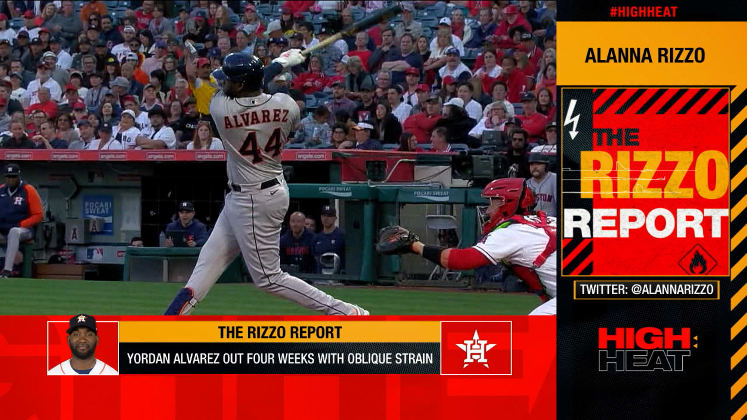Alanna Rizzo talks Astros' injuries, Eury Pérez, more | 06/15/2023 ...