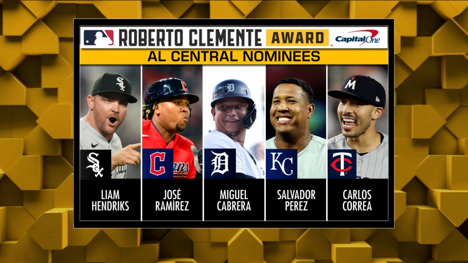 Roberto Clemente Award: Jose Ramirez nominated by Guardians