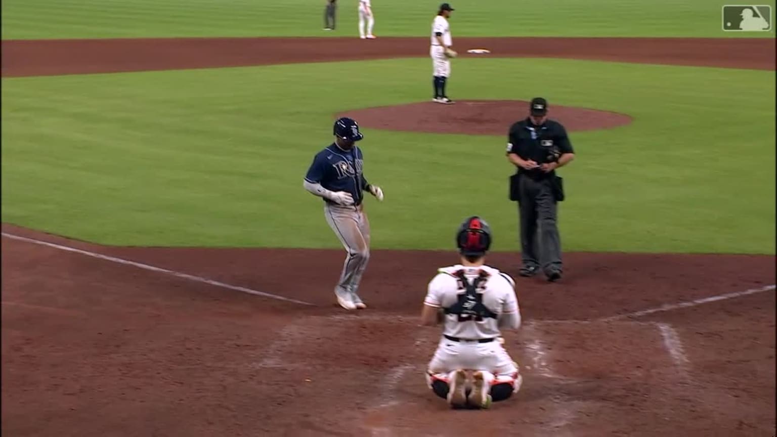 Wander Franco's solo HR (12) 07/29/2023 Tampa Bay Rays