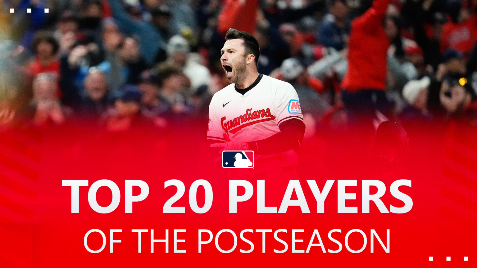 Top Postseason Performers 19 12/08/2024 Cleveland Guardians