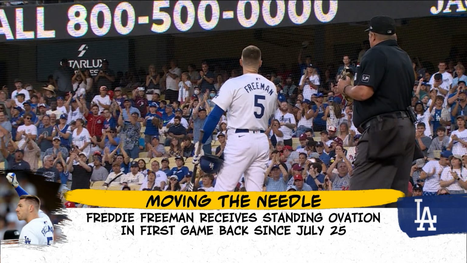 Freddie Freeman makes his return to the lineup | 08/06/2024 | Houston ...