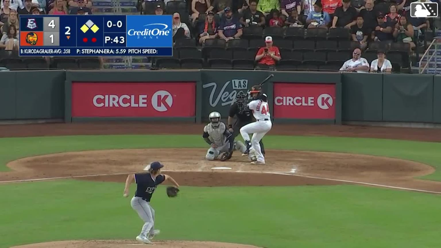 Joshua Kuroda-Grauer singles on a line drive to right fielder