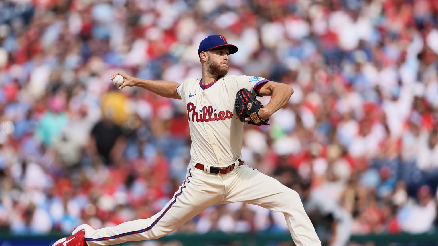 Zack Wheeler strikes out Riley Greene | 08/02/2025 | Philadelphia Phillies