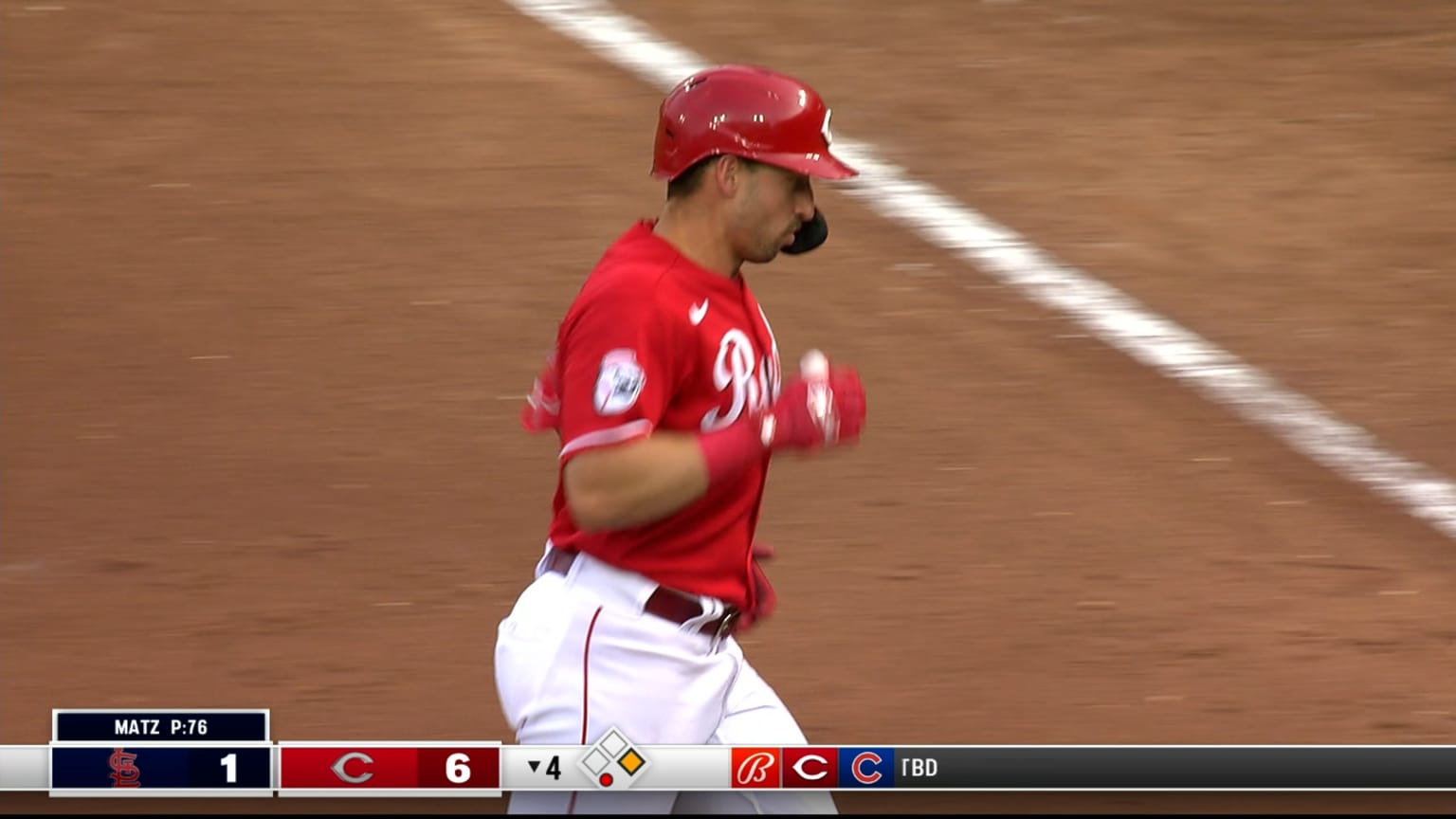 Steer singles in 4th 05/24/2023 Cincinnati Reds