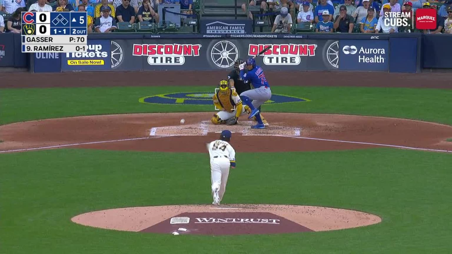 Pedro Ramírez's solo home run (5)