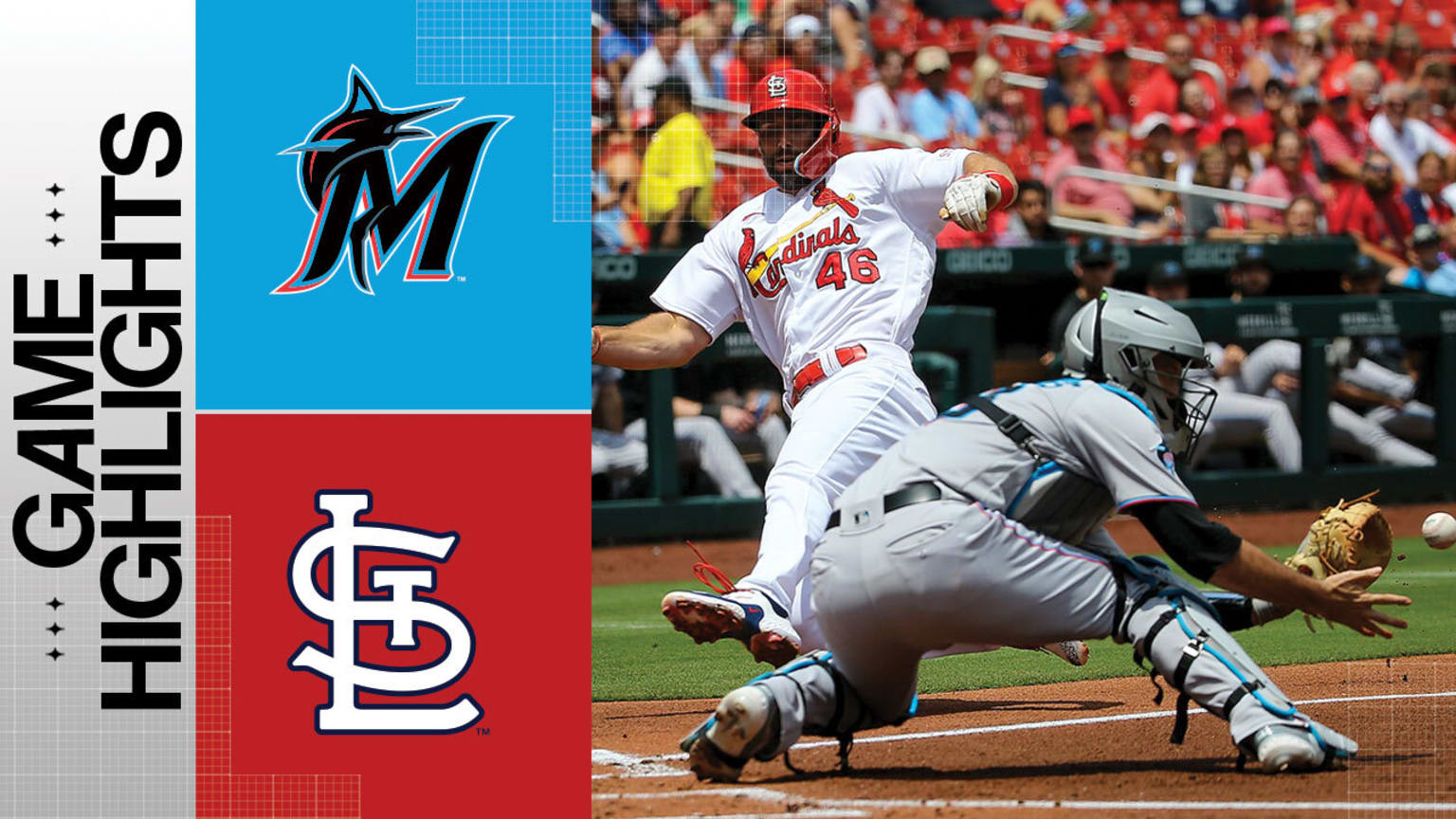 Cardinals score four in the 1st to fuel 64 win 07/19/2023 St