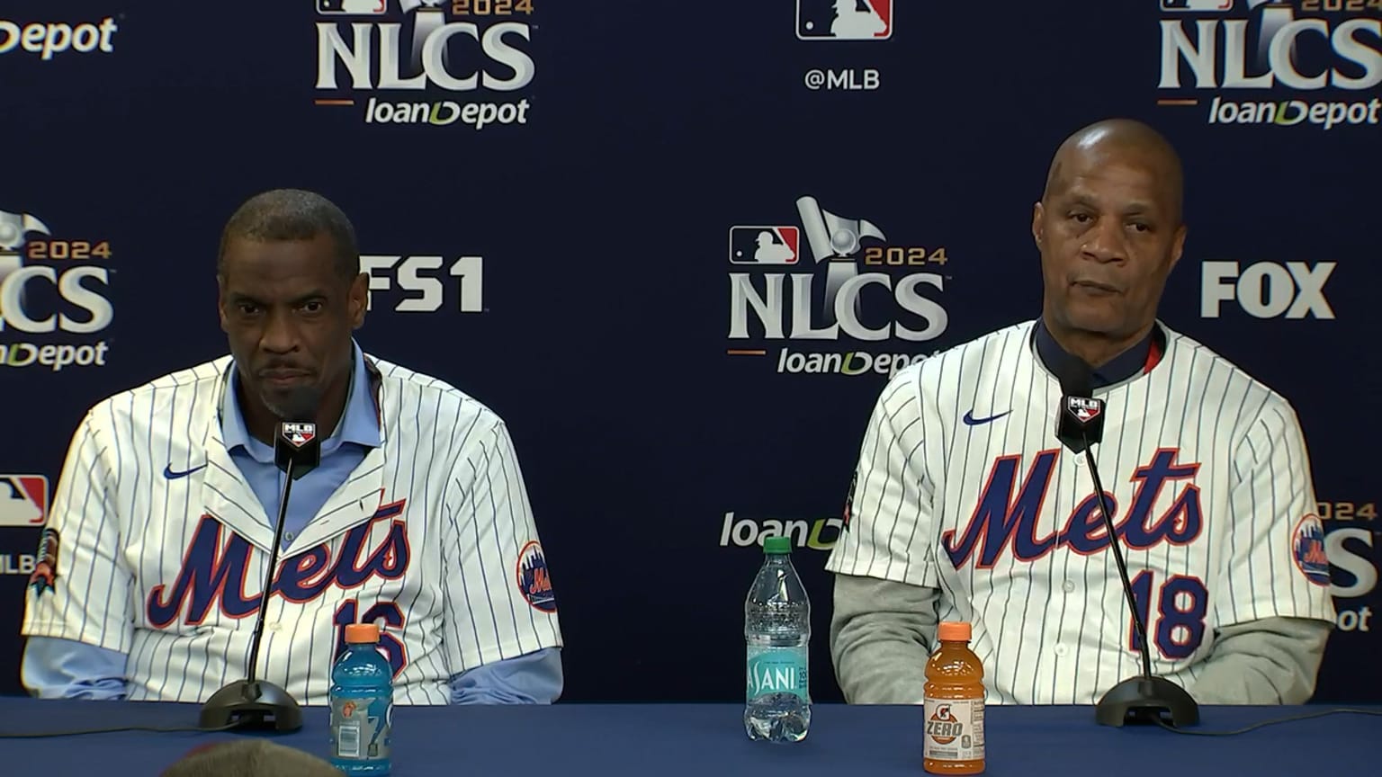 Dwight Gooden and Darryl Strawberry on the 2024 Mets 10/16/2024 New