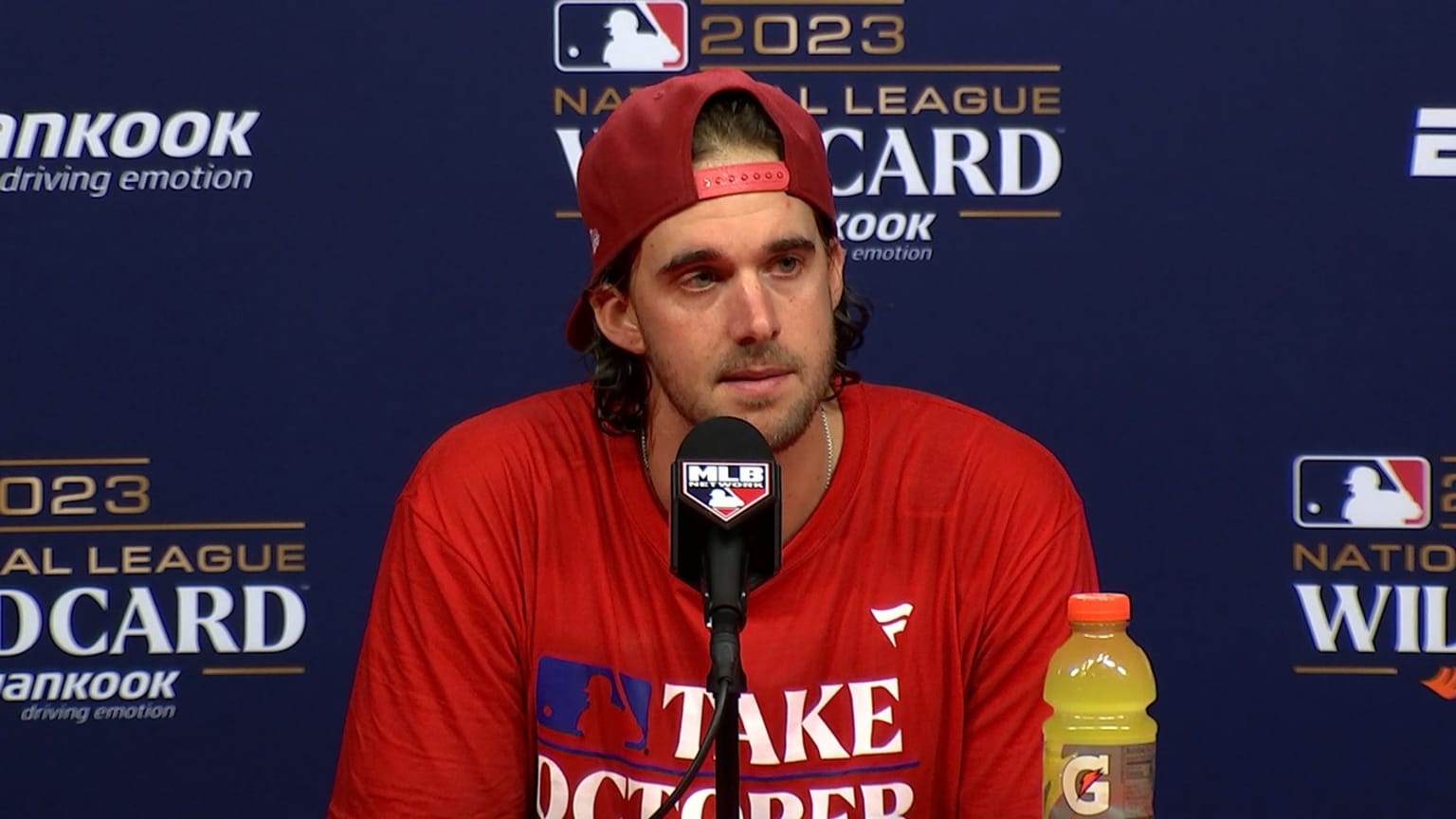 Aaron Nola press conference after Game 2 vs. Miami Marlins