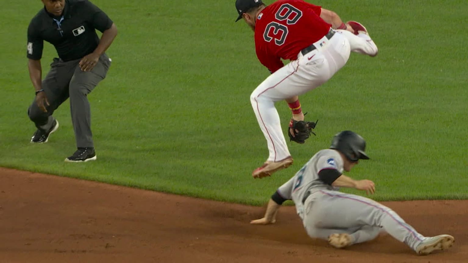 Joey Wendle swipes second base | 06/29/2023 | Miami Marlins – MLB.com