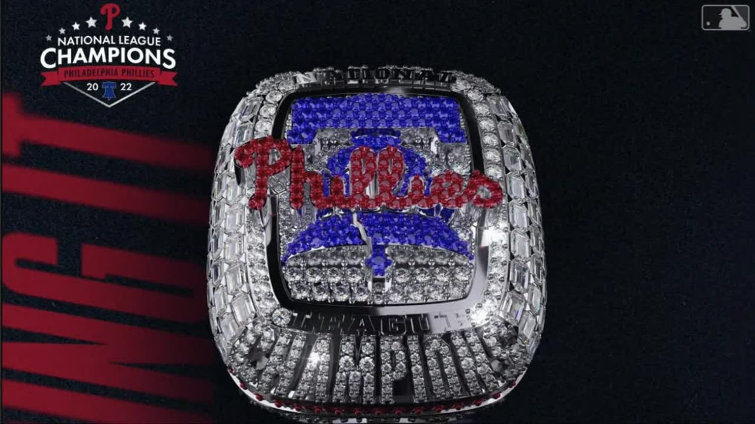 2022 Philadelphia Phillies National Championship rings NLCS Championship  Ring