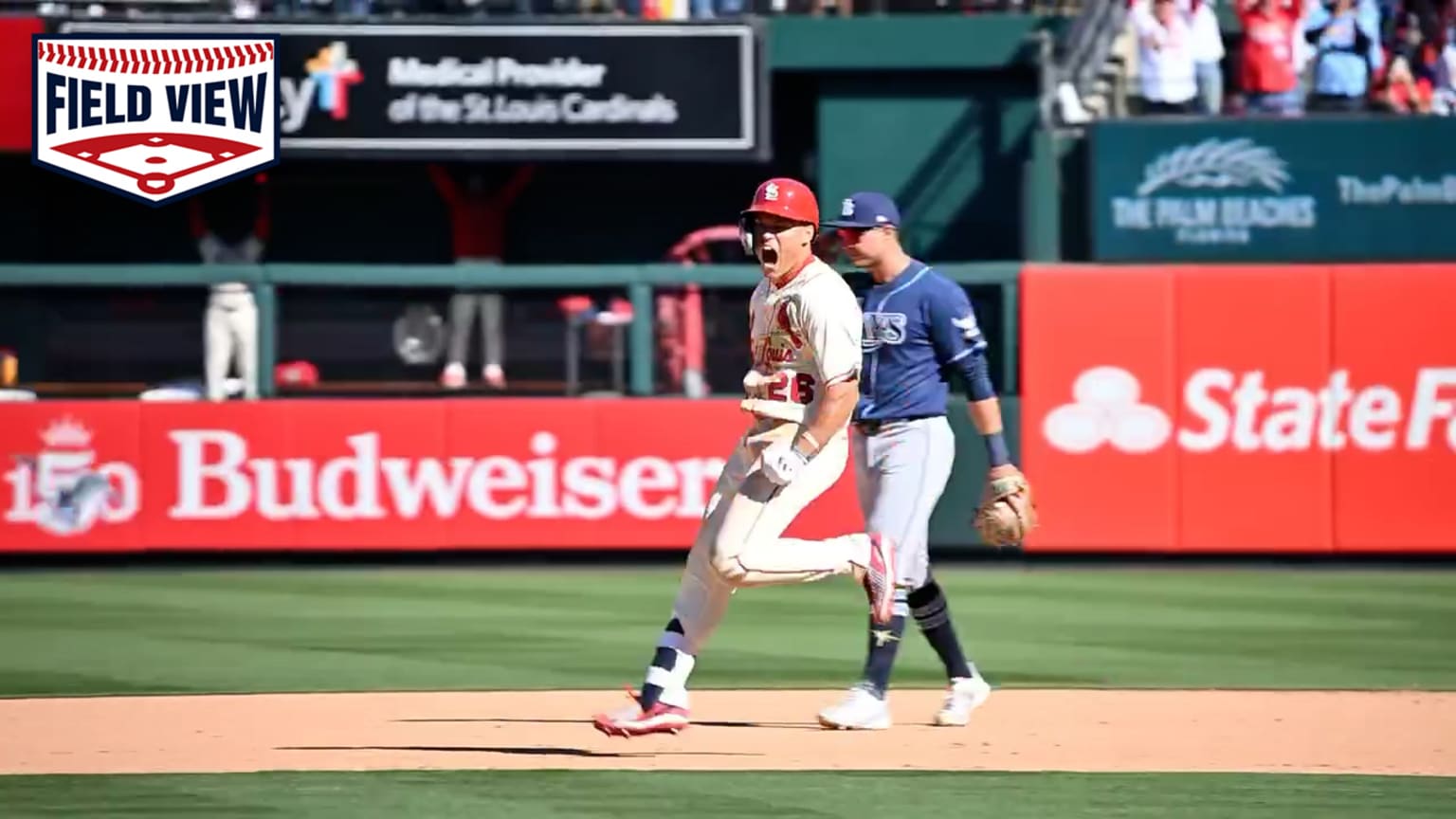 Field View: JJ Wetherholt's walk-off single | 03/28/2026 | St. Louis ...