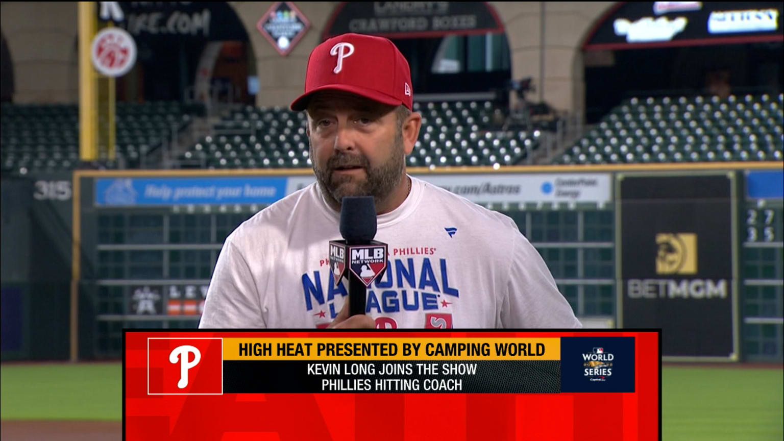 Kevin Long on High Heat 10/28/2022 Philadelphia Phillies