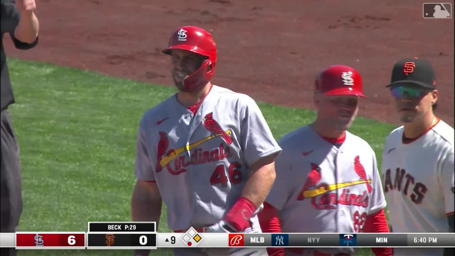 Paul Goldschmidt grounds out, plates Edman in 9th | 04/27/2023 | MLB.com