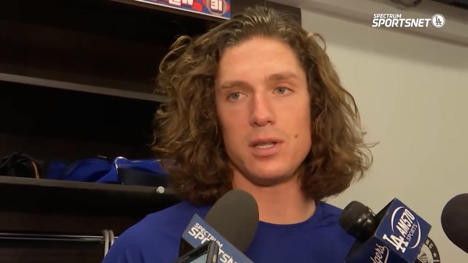 Tyler Glasnow on leaving the game with an injury | 04/20/2025 | Los Angeles Dodgers