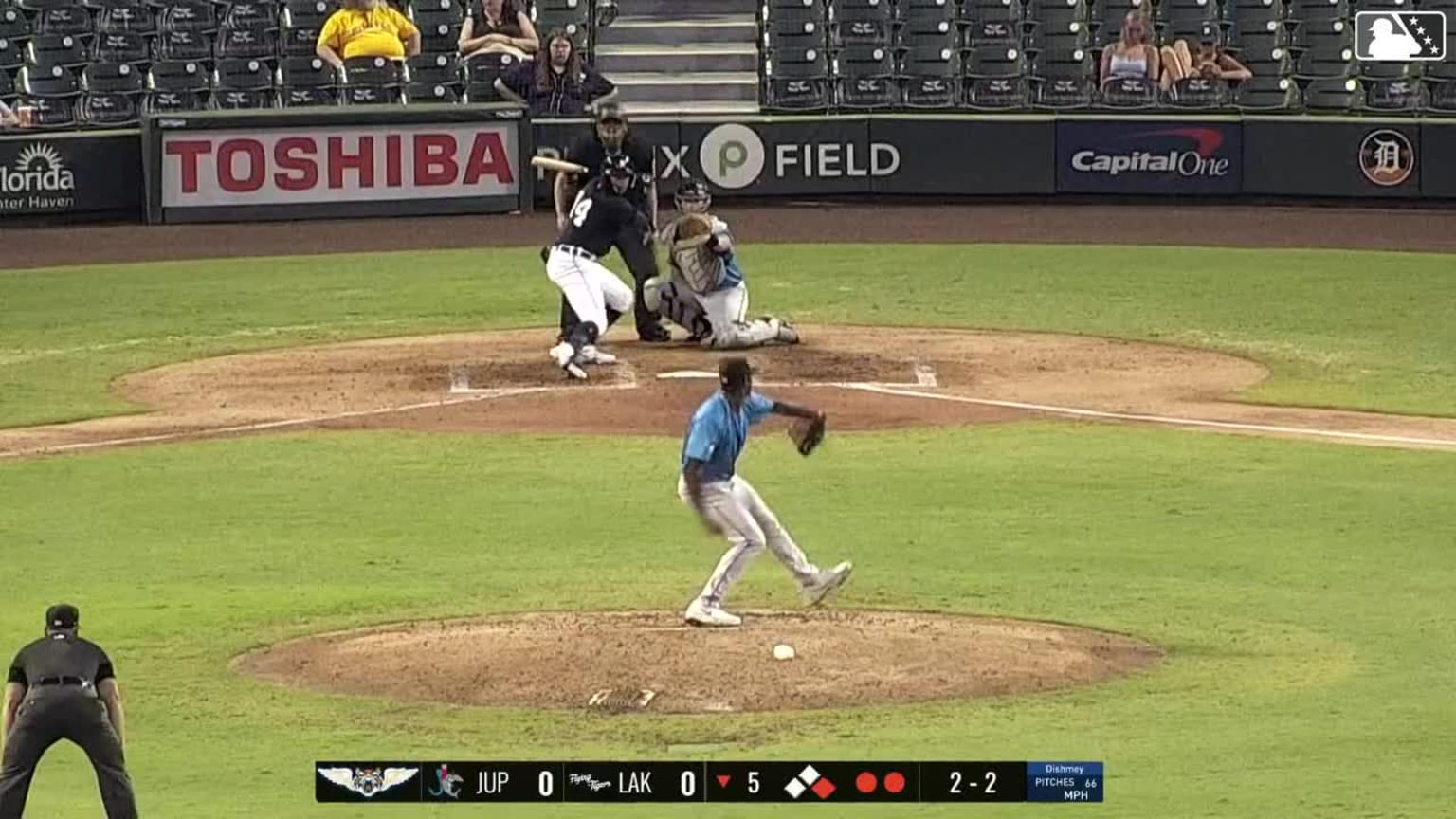 Eliazar Dishmey's 6th strikeout | 06/07/2024 | Miami Marlins