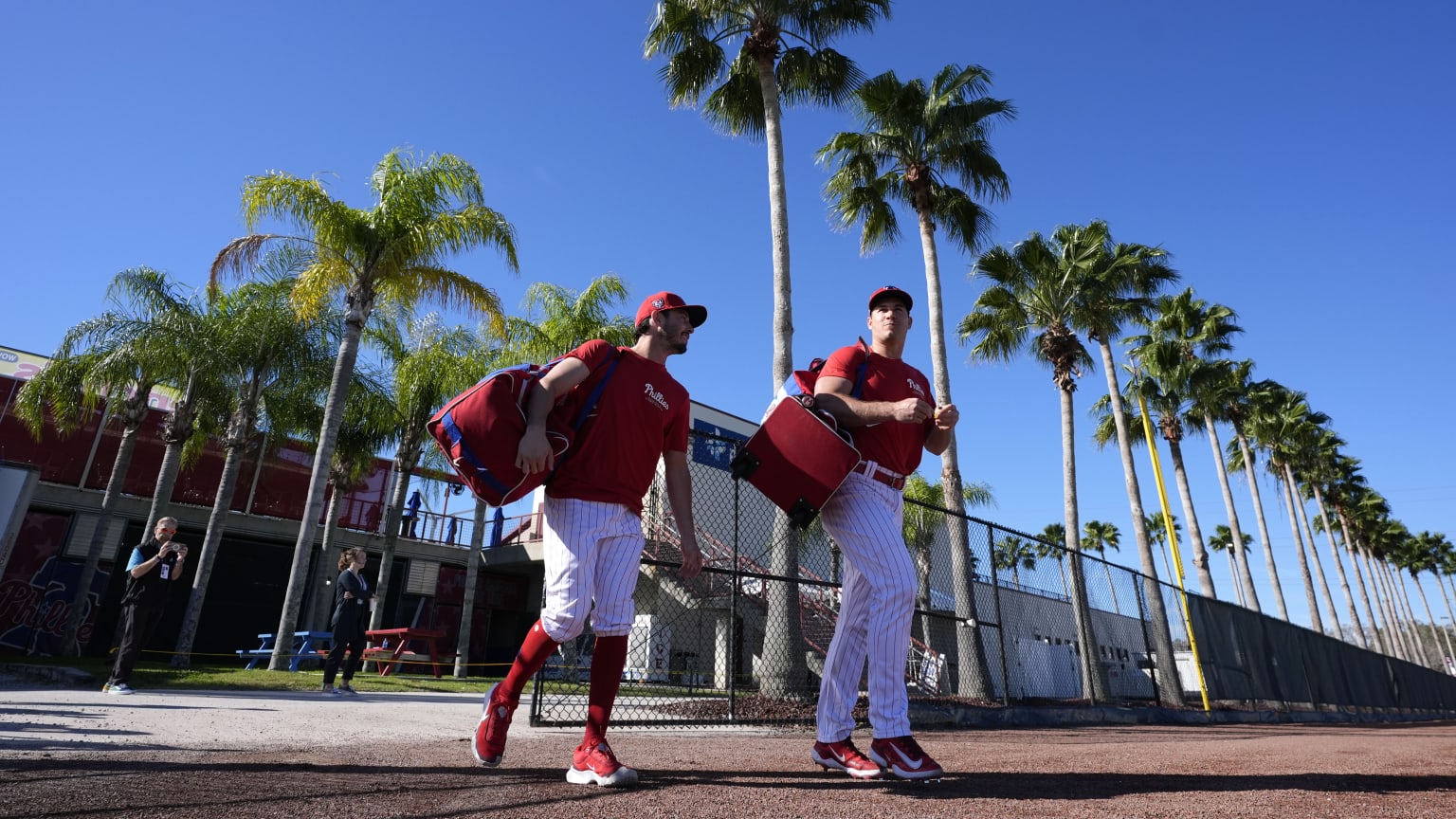 First day of Phillies Spring Training 02/14/2024 Philadelphia Phillies
