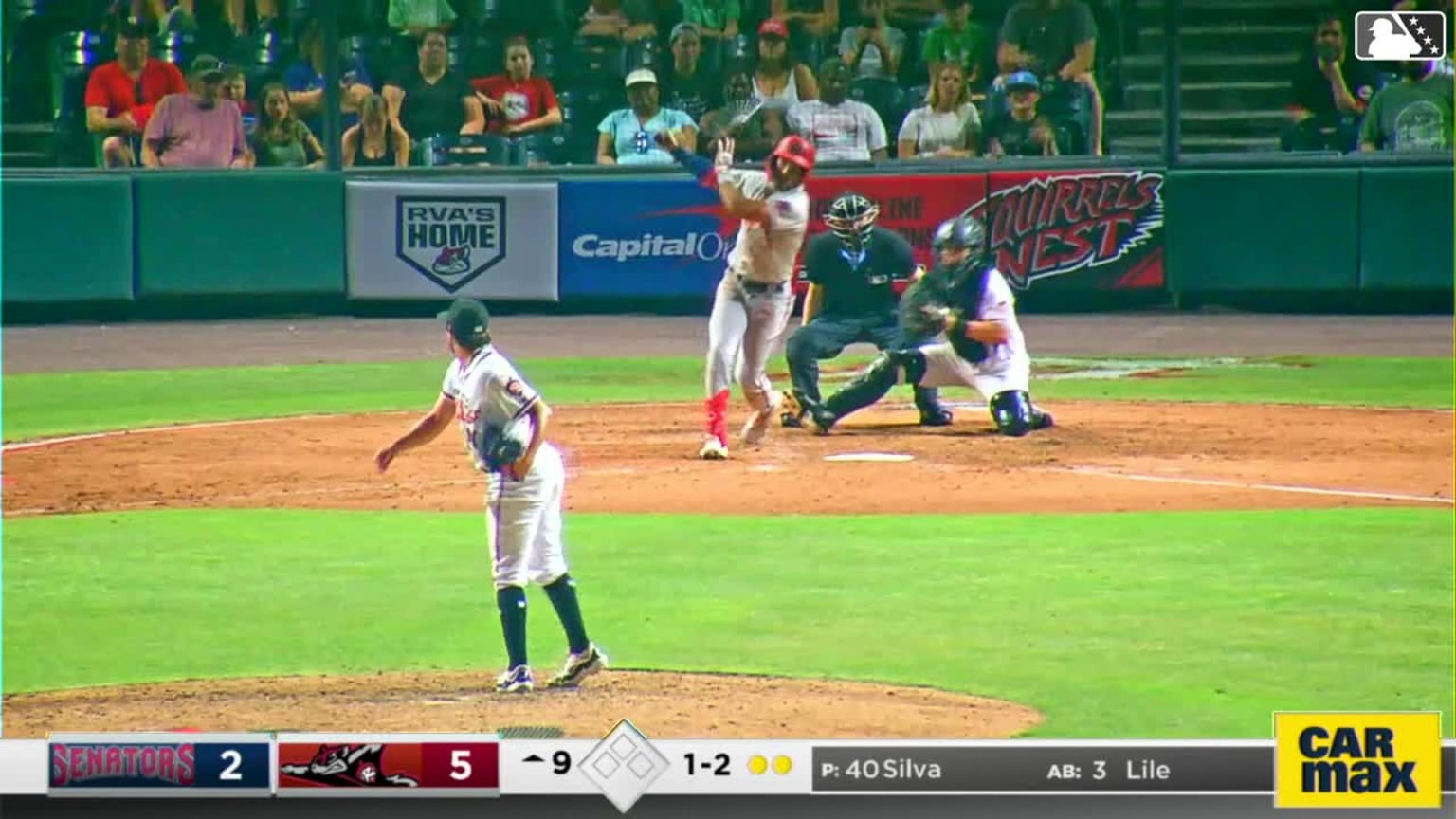 Eric Silva strikes out the side in the 9th 07/12/2024 San Francisco