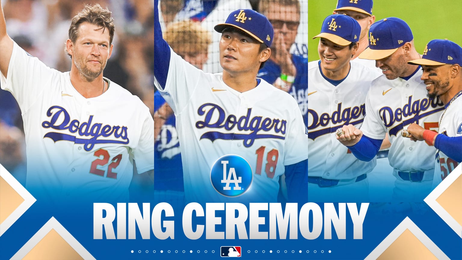 Dodgers receive 2025 World Series rings | 03/27/2026 | Los Angeles