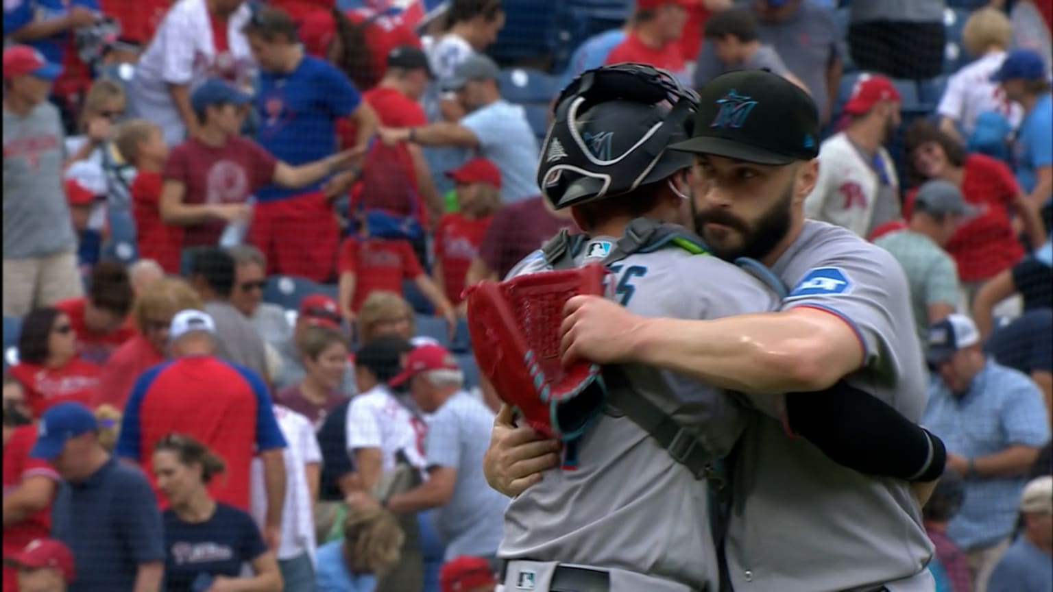 Tanner Scott earns the save in the Marlins' win | 09/10/2023 | Miami ...