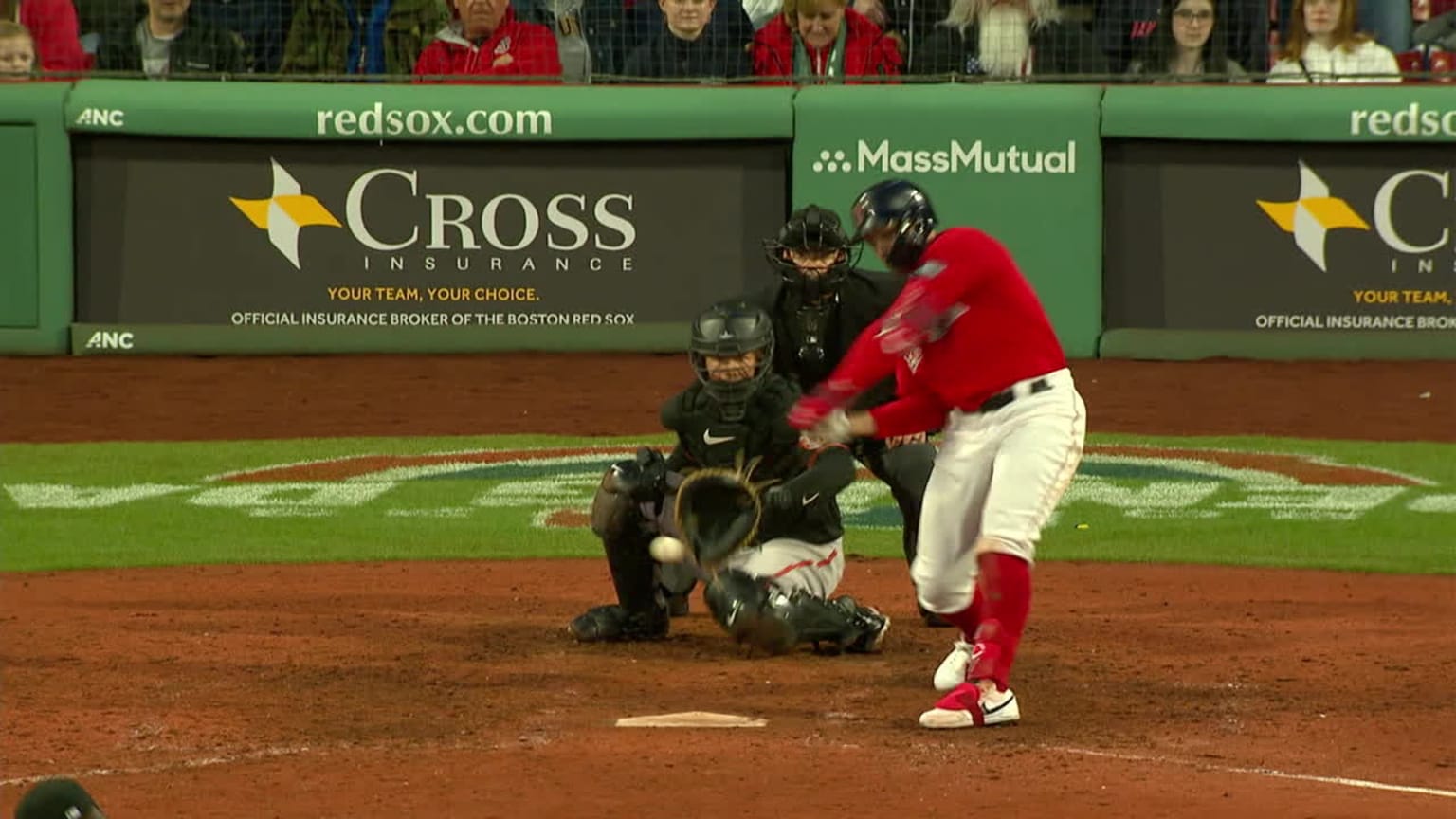 WATCH: Boston Red Sox' Adam Duvall Hits Long Home Run to Give Sox Lead vs.  Detroit Tigers - Fastball